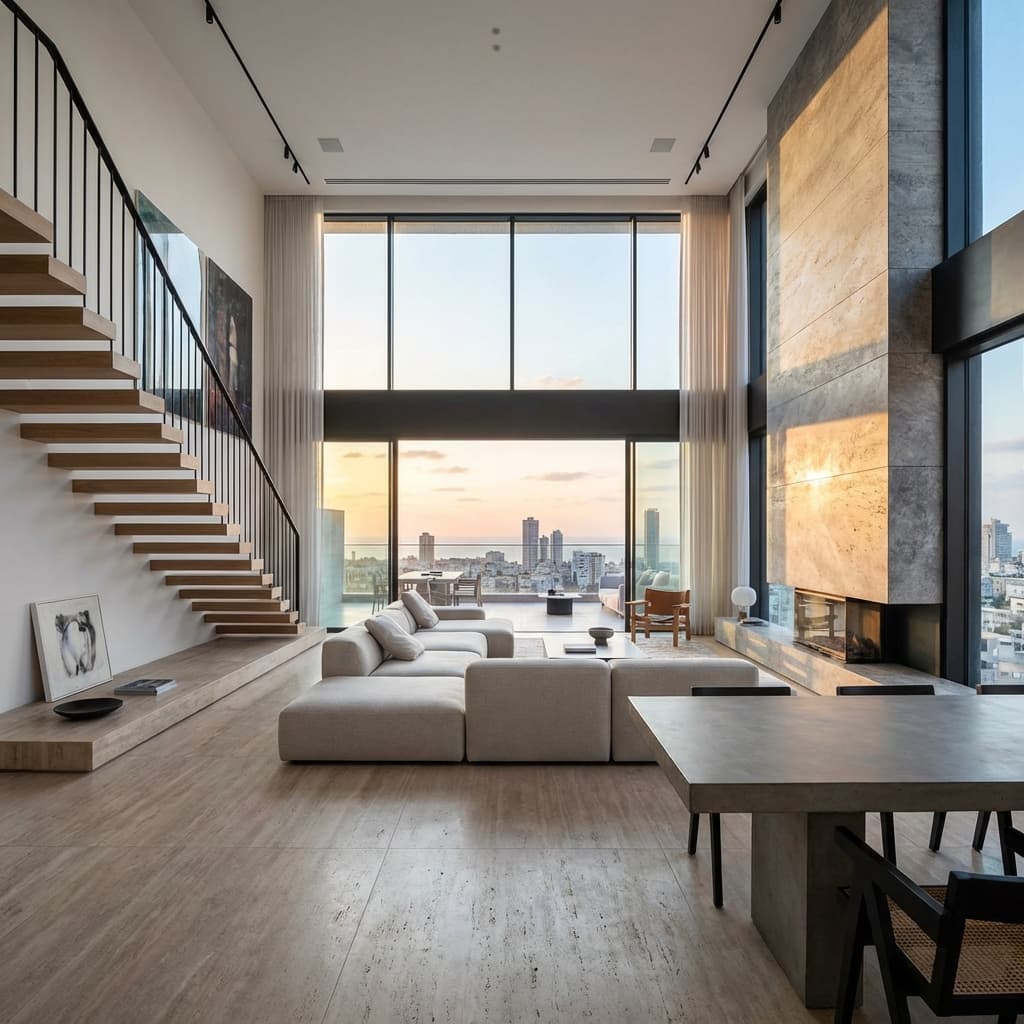 פנטהאוז בתל אביב